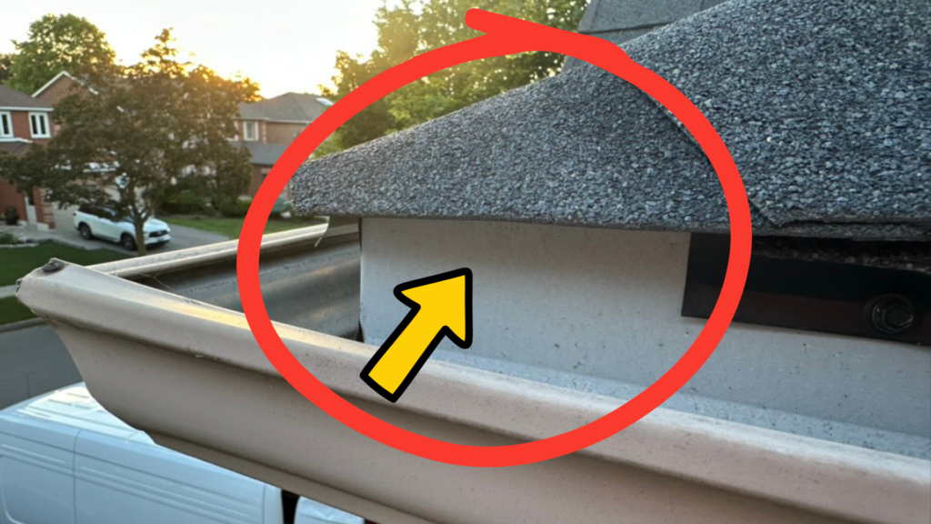 Unprotected roof vents on a Thornhill Ontario home with no screening against raccoons, squirrels, birds, bats, or mice.